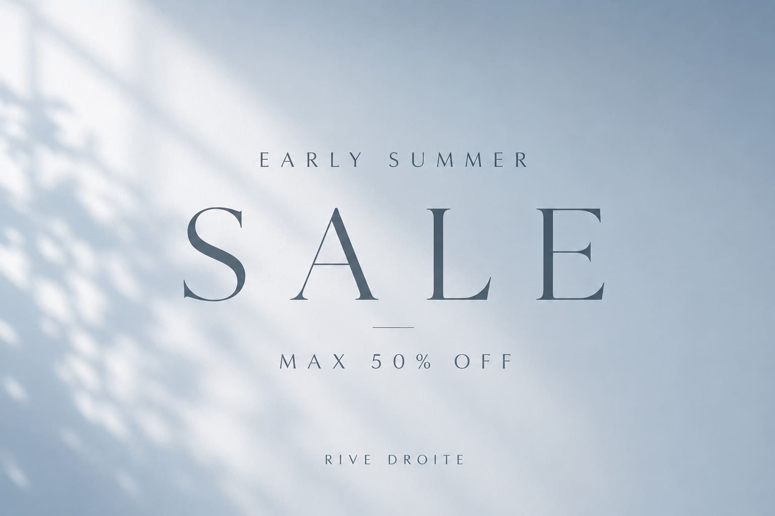 ちょっと早めにお得にGET！EARLY SUMMER SALE！