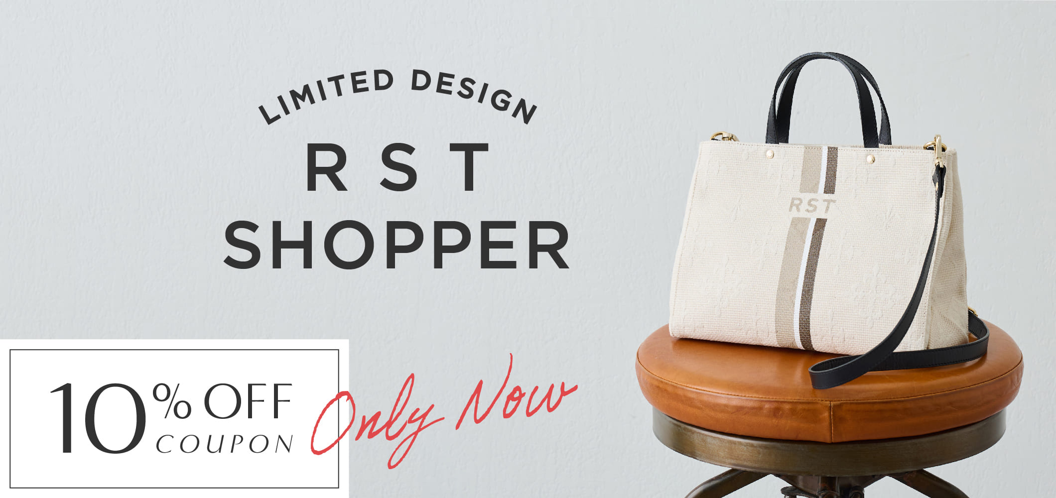 《10%OFFクーポン対象》ラシット人気バッグが特別デザインに！ "RST SHOPPER" がついに予約スタート。