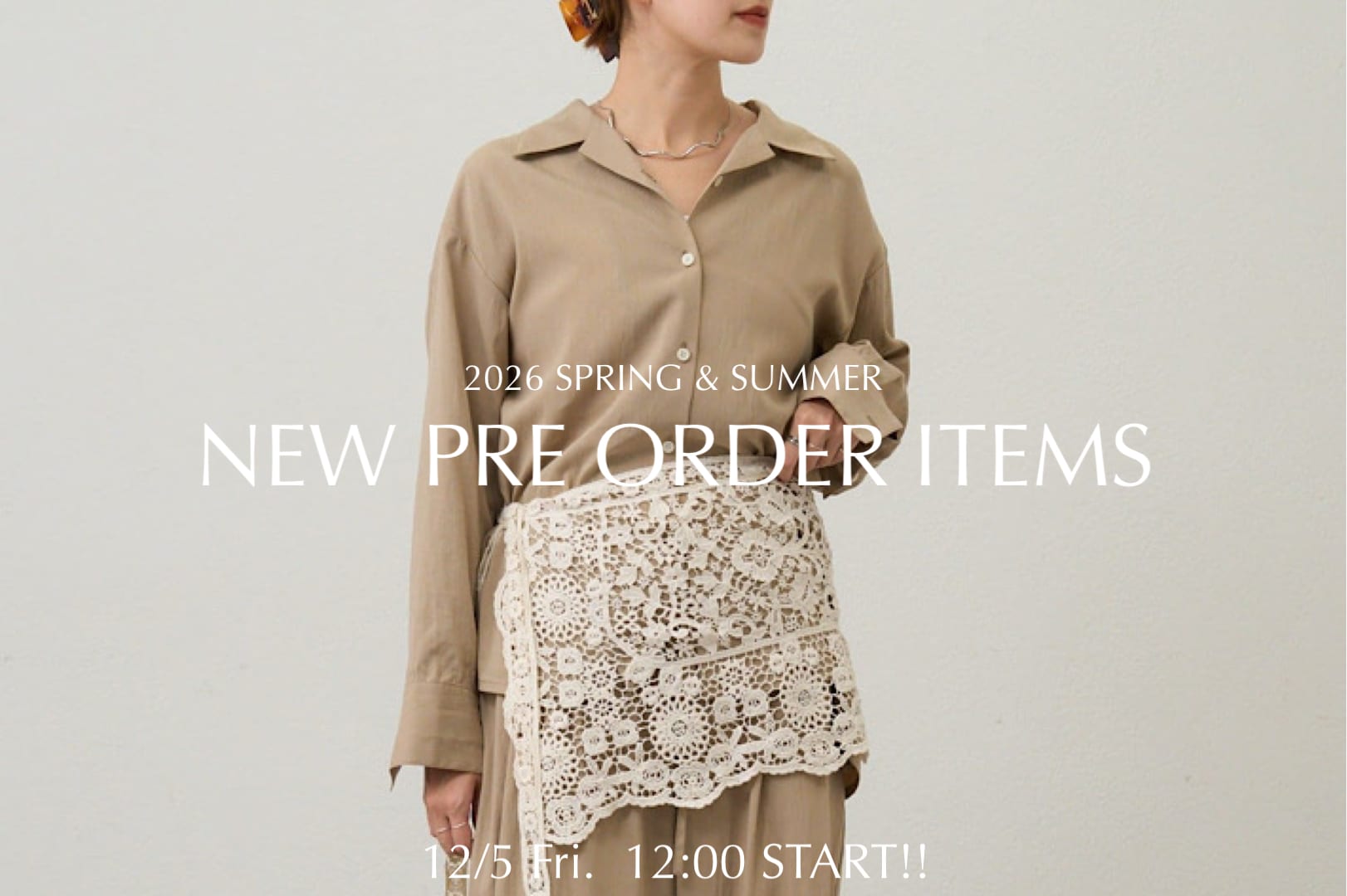 【予約スタート】新作予約アイテムをご紹介！