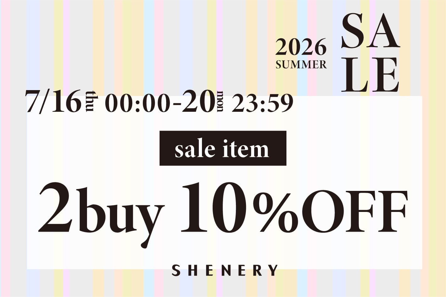 SHENERY(シーナリー)公式通販サイト | PAL CLOSET(パルクローゼット