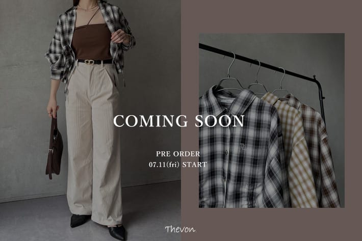 大人気新品  Thevon.(ゼヴォン)公式通販サイト | CLOSET(パル PAL トップス