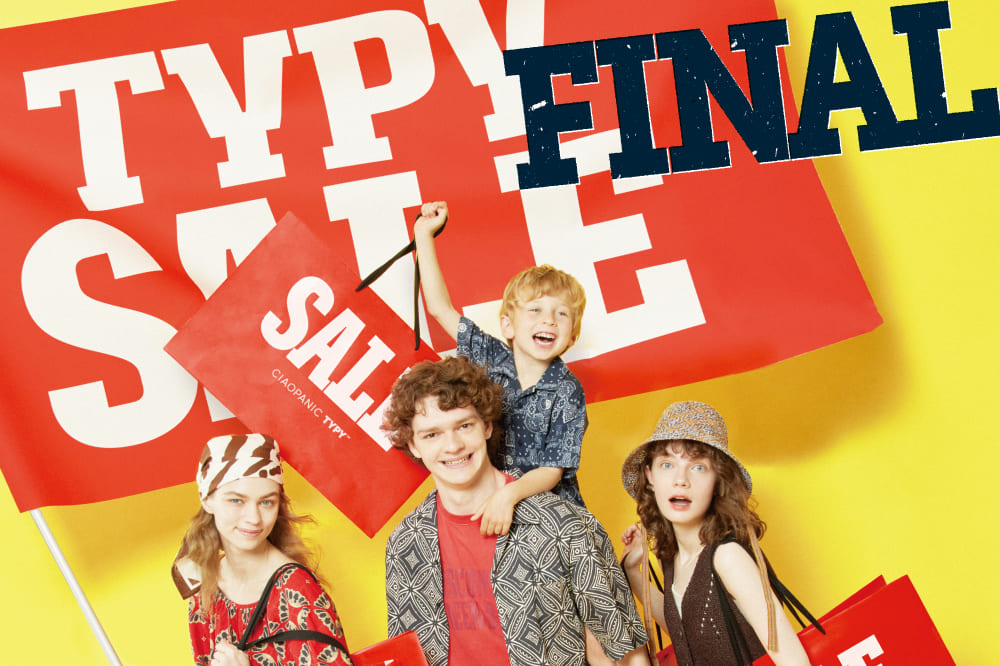 ✨etsinta✨CIAOPANIC TYPY ノースリーブスウェット 黒 CIAOPANIC TYPY｜【2025年S/S新作】2WAYポケット付きロゴ