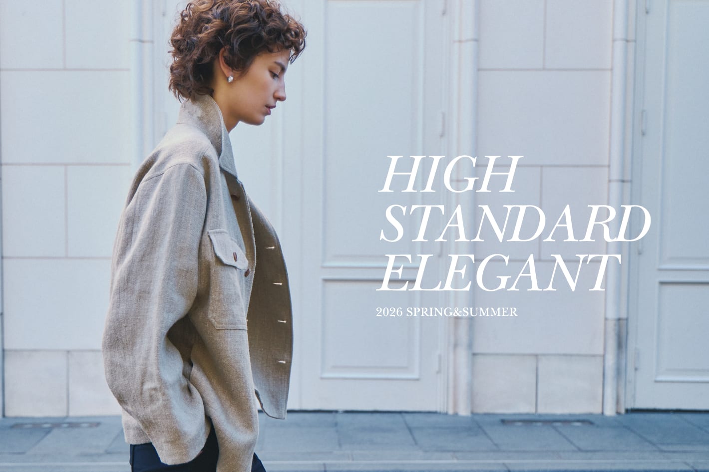 『Drawing Numbers(ドローイング ナンバーズ)』2026年春夏コレクション【HIGH STANDARD ELEGANT】公開