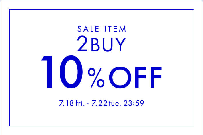 【GALLARDAGALANTE】セール2BUY10％OFFクーポン