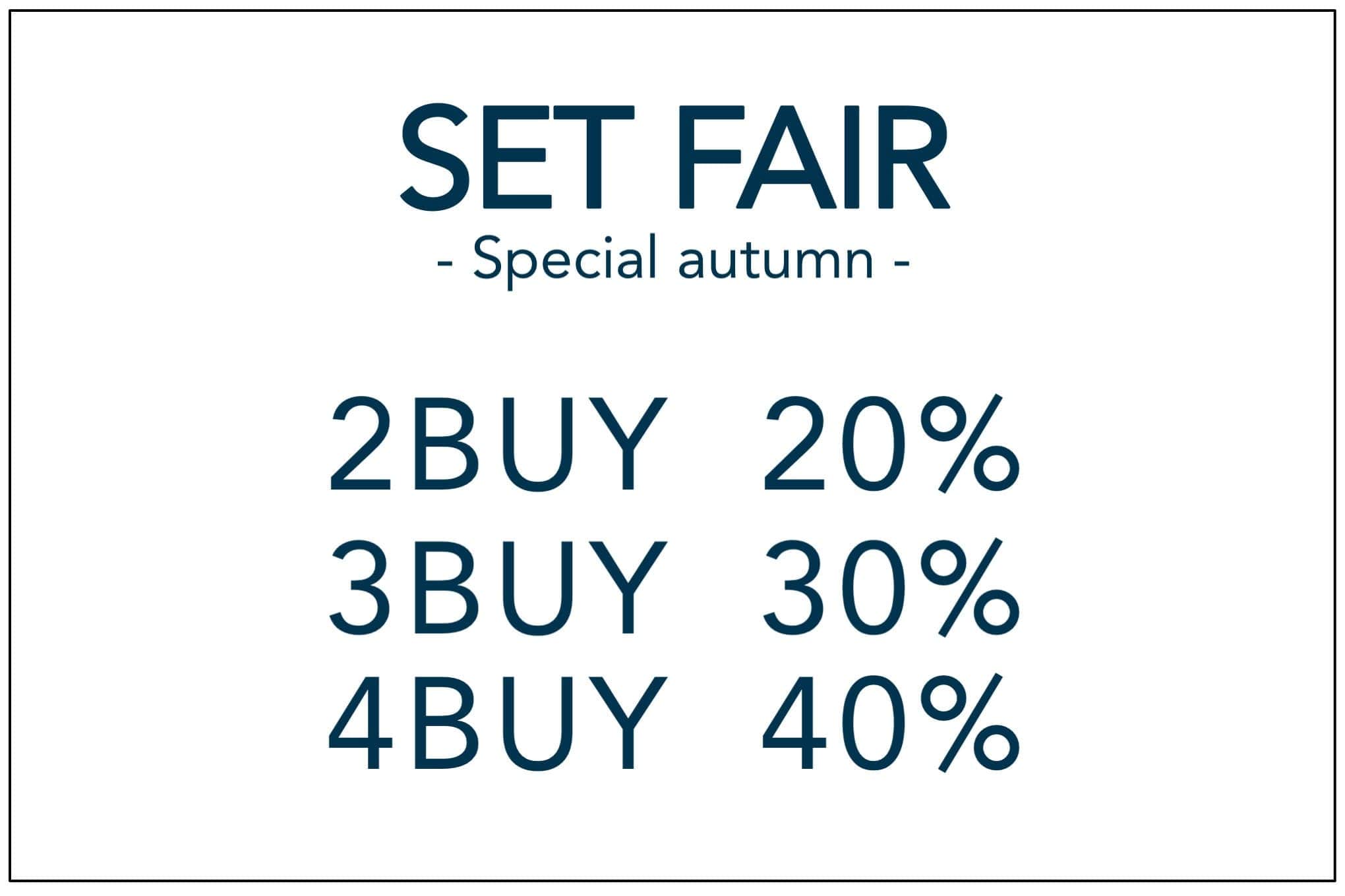 【mline】2BUY20％ 3BUY30% 4BUY40%OFFクーポン