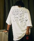 WHO’S WHO gallery(フーズフーギャラリー) 【Sourcream】CORDURA  DROP EMBROIDERY/ TEE