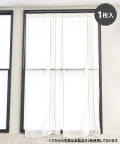 3COINS(スリーコインズ) カディレースセパレートカーテン：43×150cm