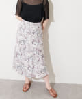 natural couture(ナチュラルクチュール) 水彩アートフラワースカート
