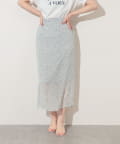 natural couture(ナチュラルクチュール) 【WEB限定】儚げフラワースカート