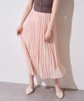 natural couture(ナチュラルクチュール) やわらかアコーディオンプリーツスカート