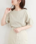 natural couture(ナチュラルクチュール) New女の子刺繍Tシャツ