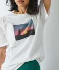 RIVE DROITE(リヴドロワ) 【シーズンレスで活躍】SILHOUETTE PHOTO Tシャツ