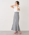 natural couture(ナチュラルクチュール) 【WEB限定】ハイウエストマーメイドスカートSサイズ