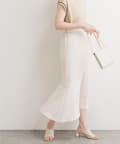 natural couture(ナチュラルクチュール) 【WEB限定】ハギデザインマーメイドスカート