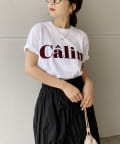 CAPRICIEUX LE'MAGE(カプリシュレマージュ) ピグメントロゴＴシャツ