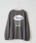 NICE CLAUP / OLIVE des OLIVE OUTLET(ナイスクラップ  / オリーブ デ オリーブ アウトレット) 配色　楕円ロゴ　ロンＴ