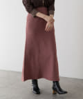 natural couture(ナチュラルクチュール) 【WEB限定】マーメイドニットスカート