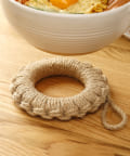 3COINS(スリーコインズ) 麻紐編み鍋敷