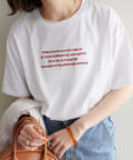 Discoat(ディスコート) 【WEB限定】半袖刺繍ロゴTシャツ