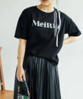 Pal collection(パルコレクション) グログランロゴＴシャツ
