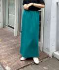 NICE CLAUP OUTLET(ナイスクラップ アウトレット) 【マーメイド＆ストレート】形が選べるカラー艶感スカート