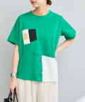 Pal collection(パルコレクション) カラーパッチワークTシャツ