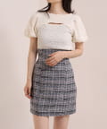 NICE CLAUP / OLIVE des OLIVE OUTLET(ナイスクラップ  / オリーブ デ オリーブ アウトレット) 【one after another】胸あきＴｏｐｓ