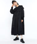 ear PAPILLONNER】2WAYえり付き馬刺繍コート | OUTLET
