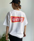 DOUDOU(ドゥドゥ) 【FRUIT OF THE LOOM】SOUVENIER S/S Tシャツ E