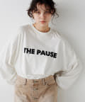 Whim Gazette(ウィム ガゼット) 【THE PAUSE】THE PAUSEロングスリーブTシャツ