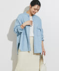 un dix cors(アンディコール) 《追加決定・季節の変わり目に◎》デニムビックシャツ