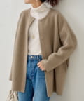BEARDSLEY(ビアズリー) 《洗えるニット》ニットコート