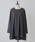 BEARDSLEY(ビアズリー) 《ビアズリー・洗える・お仕事服》後ろドレープ Tブラウス