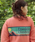FREDY & GLOSTER(フレディ アンド グロスター) 【Franklin Climbing】ロゴスウエット バックプリント