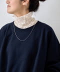 BEARDSLEY(ビアズリー) レースハイネックブラウス