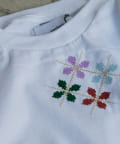 Pasterip(パセリ) Pasterip cross-stitch Tee