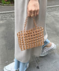 COLLAGE GALLARDAGALANTE(コラージュ ガリャルダガランテ) 【PAPILLONNER/パピヨネ】CLEAR flower BAG