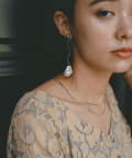 Kastane(カスタネ) 【fiw.】baroque pearl earring
