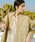 Kastane(カスタネ) *【WHIMSIC】NYLON FISHING SHIRT