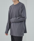 COLONY 2139(コロニー トゥーワンスリーナイン) スマート長袖裾スリットBIGTシャツ