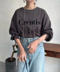 DOUDOU(ドゥドゥ) Creatis フロッキーロゴロンTEE