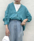 Loungedress(ラウンジドレス) リネンバックタイシャツ