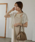 russet(ラシット) 【予約受付中】《gem_by russet/WEB限定》レザーワンハンドルバッグ