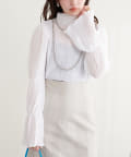 natural couture(ナチュラルクチュール) ティアードバルーン袖プルオーバー