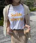 OUTLET(アウトレット) 【CAPRICIEUX LE'MAGE】liberte' Tシャツ