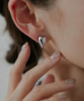 ear PAPILLONNER(イア パピヨネ) 《WEB限定》ハート型クリップイヤリング