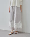 BEARDSLEY(ビアズリー) 《WEB限定》裾ジャガードサルエルバギーパンツ