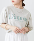 NICE CLAUP OUTLET(ナイスクラップ アウトレット) 厚盛刺繍ロゴTシャツ