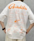 WHO’S WHO gallery(フーズフーギャラリー) 【再入荷】Gamakatsu×Sourcream 魚拓FISHロゴビッグTEE