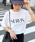 Discoat(ディスコート) SEREIN刺繍ロゴTシャツ